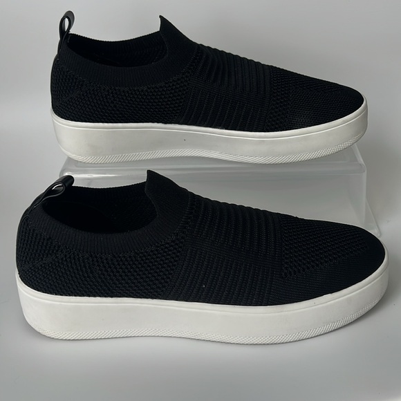 Steve Madden Beale Women’s Black Knit Slip-On Sneakers 8.5 - Picture 3 of 8